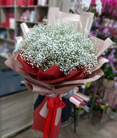Букет цветов из: Гипсофила в Бежецке