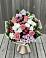 Букет цветов из: Альстромерии, Гвоздики, Розы и Хризантемы в Бежецке
