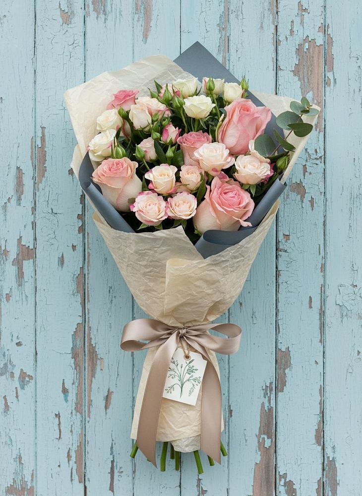 Букет цветов из: Розы в Бежецке