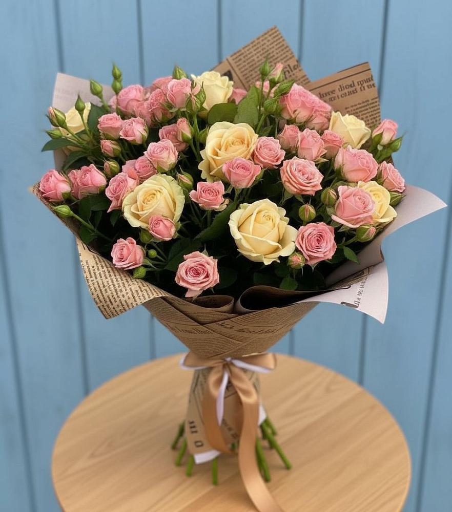 Букет цветов из: Розы в Бежецке