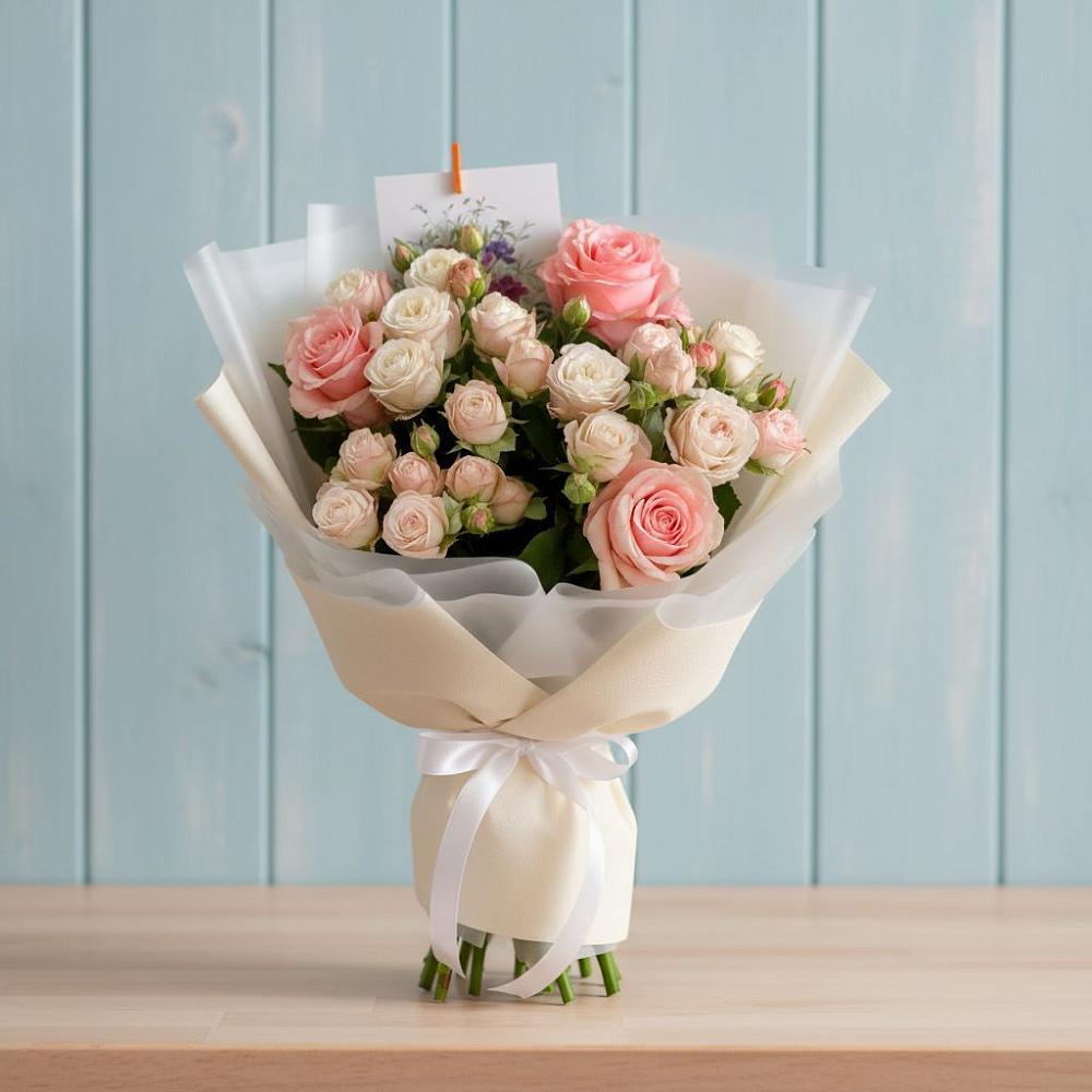 Букет цветов из: Розы в Бежецке