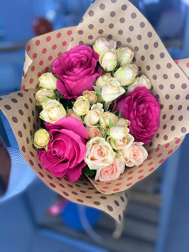 Букет цветов из: Розы в Бежецке