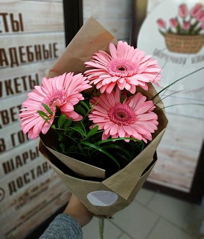 Букет цветов из: Герберы в Бежецке