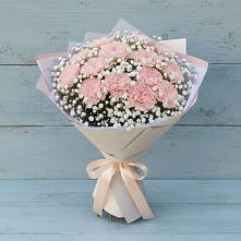 Букет цветов из:  Гвоздики в Бежецке