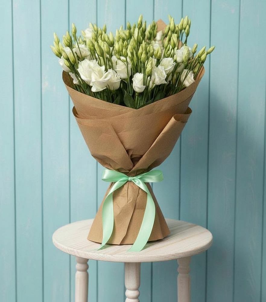 Букет цветов из: Лизиантусы в Бежецке