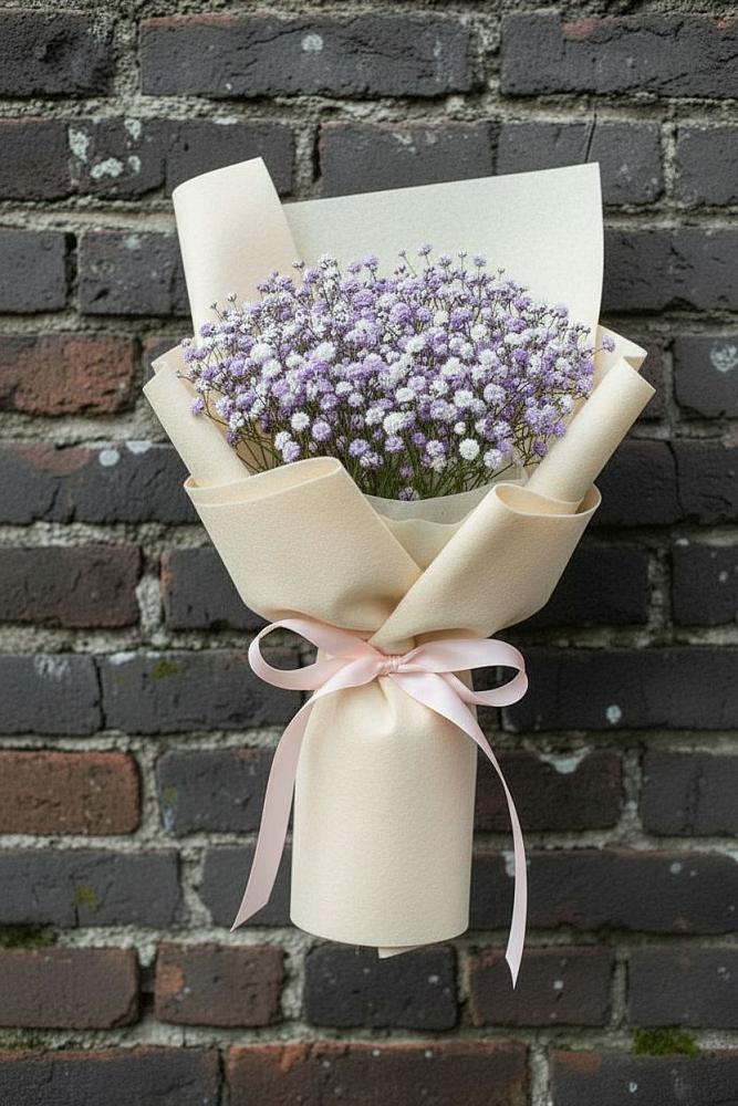 Букет цветов из: Гипсофила в Бежецке