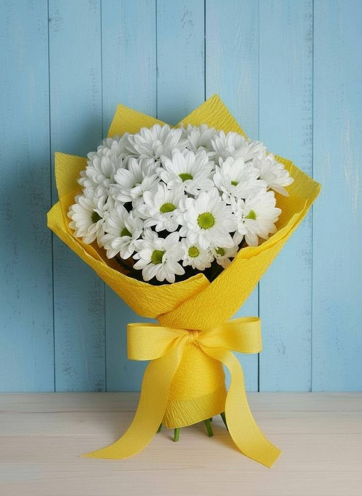 Букет цветов из: Хризантемы в Бежецке