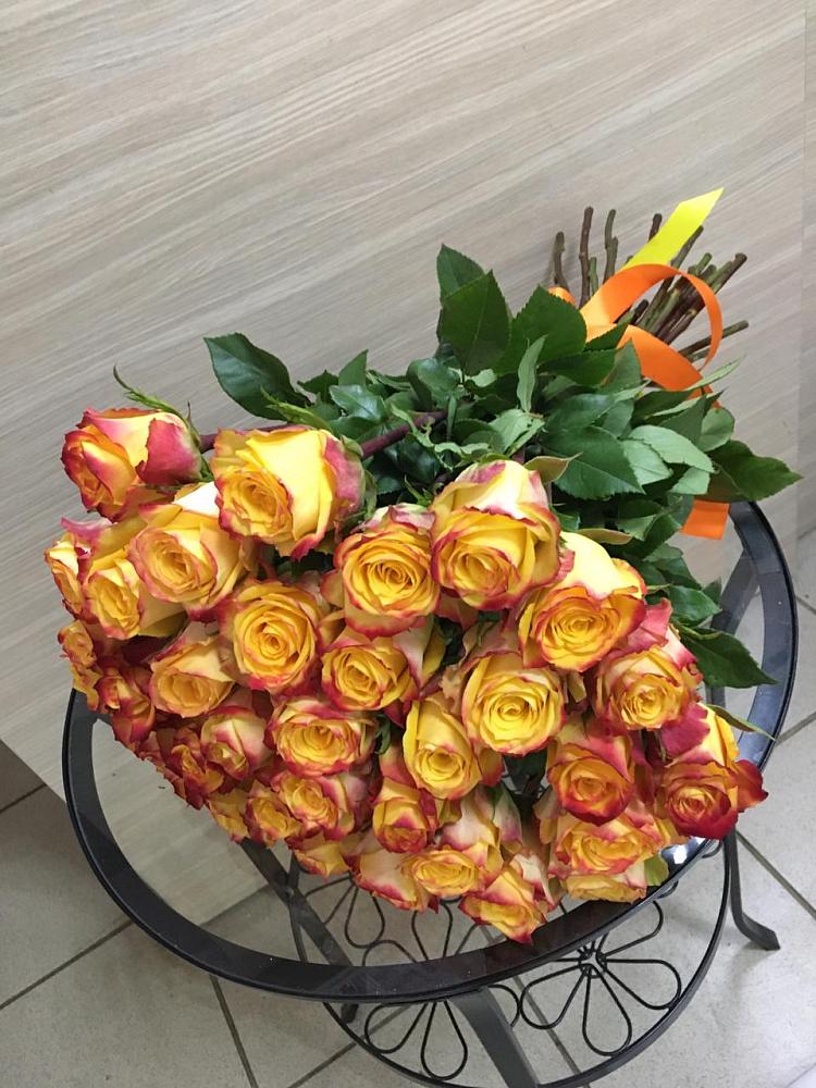 Букет Желтые розы в Бежецке