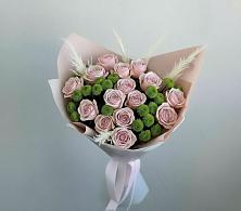 Букет цветов из:  Розы и Хризантемы в Бежецке