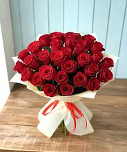 Букет 29 Красных роз в Бежецке