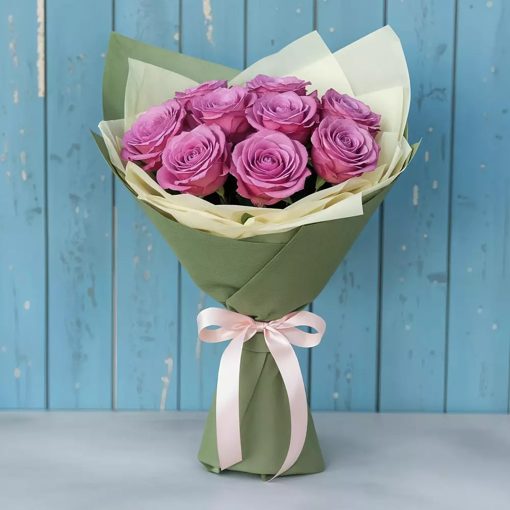 Букет Розы Фёрст Леди в Бежецке