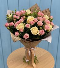 Букет цветов из:  Розы в Бежецке