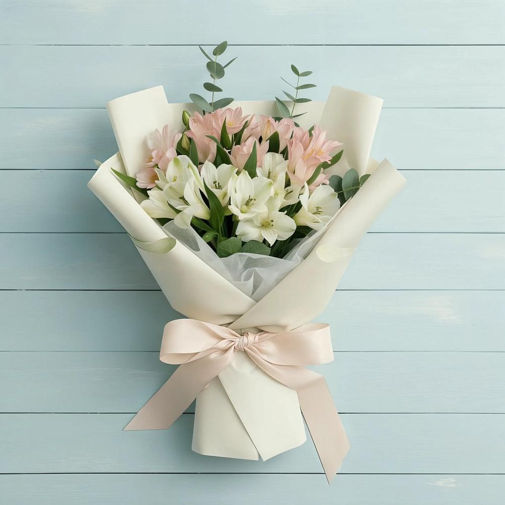 Букет цветов из: Альстромерии в Бежецке