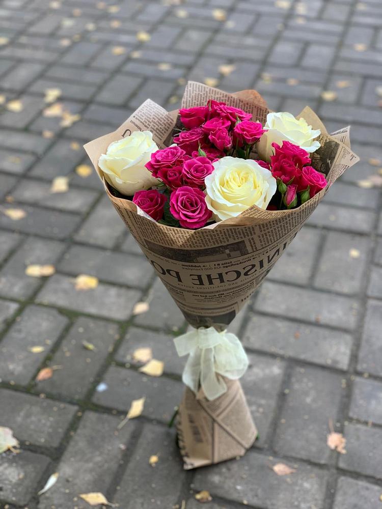 Букет цветов из: Розы в Бежецке
