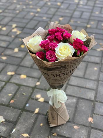 Букет цветов из: Розы в Бежецке