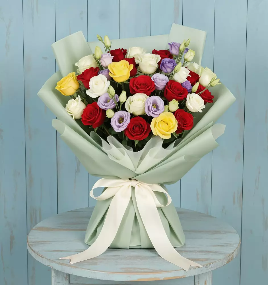 Букет цветов из: Розы в Бежецке