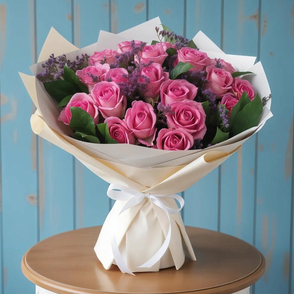 Букет цветов из: Розы в Бежецке