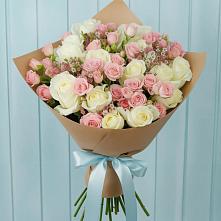 Букет цветов из:  Розы в Бежецке